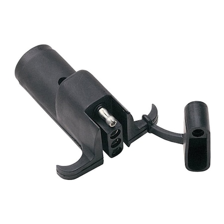Husky Towing Husky Towing 30315; Trailer Wiring Adapter; 6-Pole Round to 4-Flat; Bulk 30315